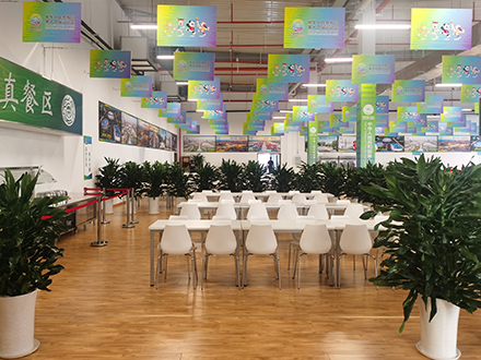 西安十四運(yùn)租擺案例